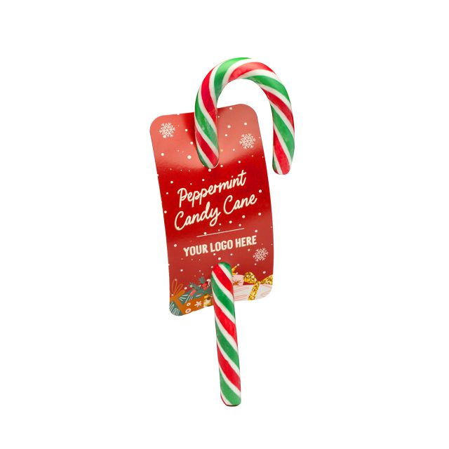 Winter Collection – Eco Info Card – Peppermint Candy Cane