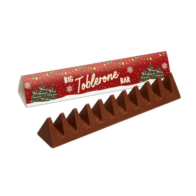 Winter Collection – Big Eco Toblerone Wrap – Big Toblerone Bar